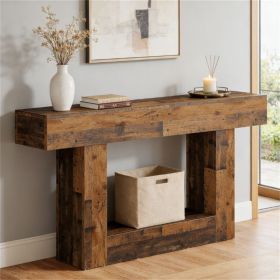 Wooden console table, sofa table, entrance table, lobby table
